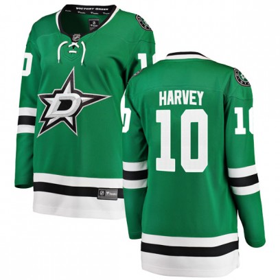 Women's Breakaway Dallas Stars Todd Harvey Fanatics Branded Home Jersey - Green