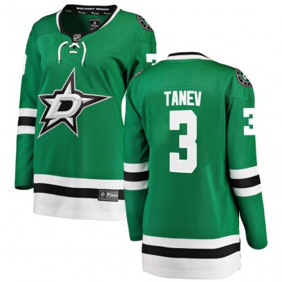 Women's Breakaway Dallas Stars Chris Tanev Fanatics Branded Home Jersey - Green