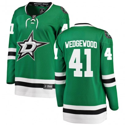 Women's Breakaway Dallas Stars Scott Wedgewood Fanatics Branded Home Jersey - Green