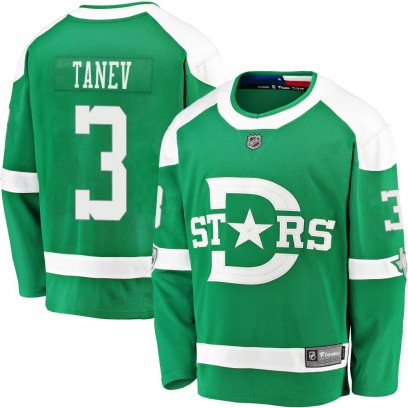 Men's Breakaway Dallas Stars Chris Tanev Fanatics Branded 2020 Winter Classic Player Jersey - Green