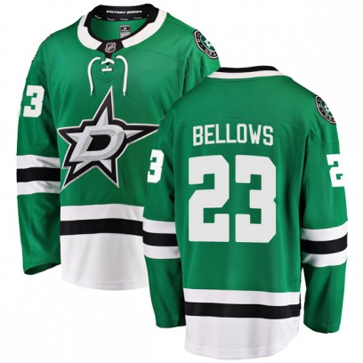 Men's Breakaway Dallas Stars Brian Bellows Fanatics Branded Home Jersey - Green