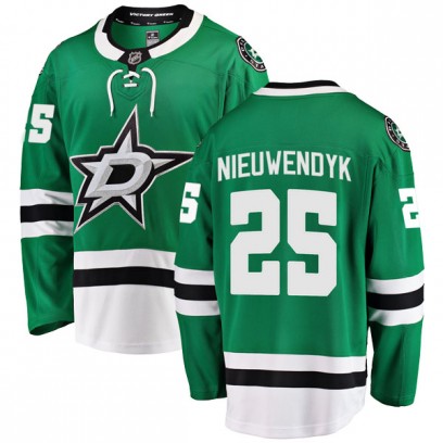 Men's Breakaway Dallas Stars Joe Nieuwendyk Fanatics Branded Home Jersey - Green