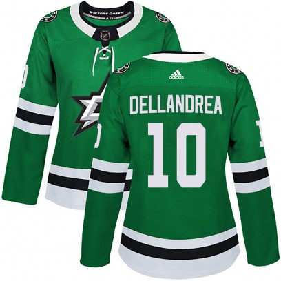 Women's Authentic Dallas Stars Ty Dellandrea Adidas Home Jersey - Green