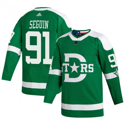 Youth Authentic Dallas Stars Tyler Seguin Adidas 2020 Winter Classic Jersey - Green