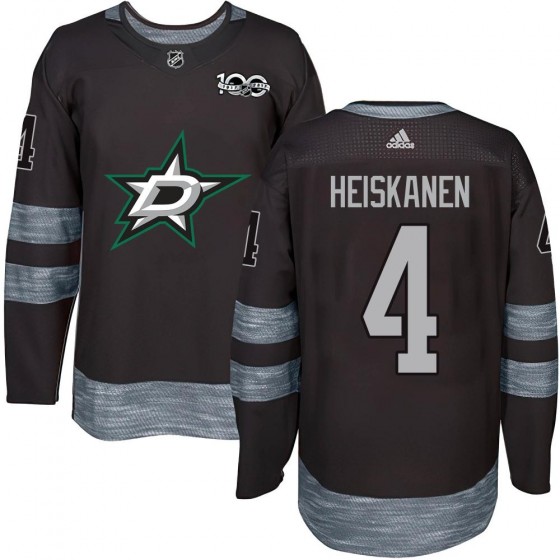 Youth Authentic Dallas Stars Miro Heiskanen 1917-2017 100th Anniversary Jersey - Black