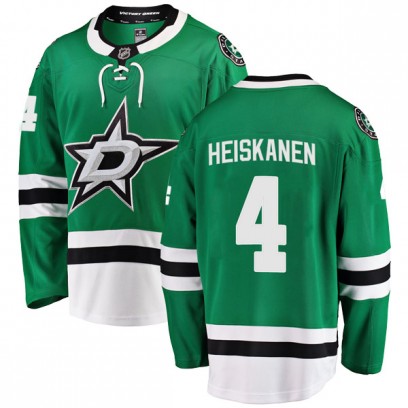 Youth Breakaway Dallas Stars Miro Heiskanen Fanatics Branded Home Jersey - Green